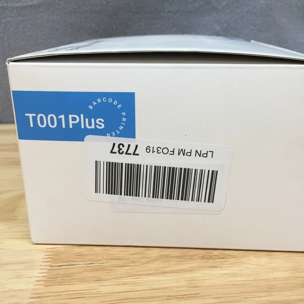 ORGSTA T001Plus Thermal Barcode Printer Bluetooth Shipping Label Maker White